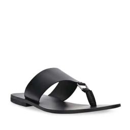 Regal Men's Black Thong Sandals-picture-42