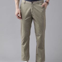 Blackberrys Men Solid Trousers-image-14