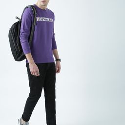 Huetrap Men Purple Printed Sweatshirt-image-78