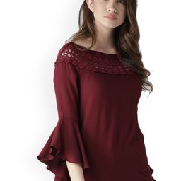 Style Quotient Women Maroon Solid Top-picture-24