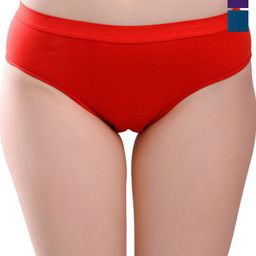 DHANDAI FASHION Pack Of 3 Hipster Briefs Soft Cotton Panty (DC-M-3)Mlt Pcs-3-picture-47