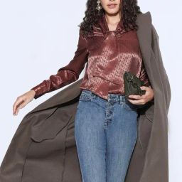 Vero Moda Brown Printed Top-image-81