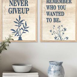 WALLLANE Brown 2 Piece Wood Abstract Wall Paintings-image-50