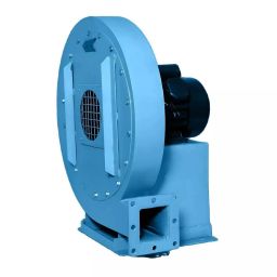 Active High Pressure Fabricated Air Blower 2 HP Three Phase, Blue-picture-10