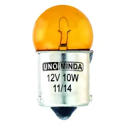 Uno Minda 12V 10W Amber Color Cross Pin Indicator Bulb (MIN-2023)-93