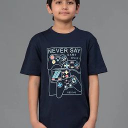 Red Tape Kids Navy Printed T-Shirt-picture-20