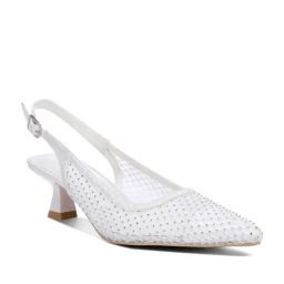 London Rag Women's White Back Strap Sandals-image-95