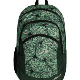 F Gear Nico Palm Green Black Printed Small Backpack-18