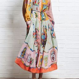 Routes by All About You Women Conversational Print Chiffon Maxi Dress-image-63