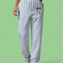 SAAHASAM Women Printed Relaxed Loose Fit Joggers Trousers-picture-35
