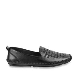 Walkway Men's Black Casual Juttis-image-25