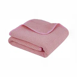 Fezora Pink Microfiber 400 GSM Simply Modern Bath Towel-47