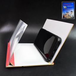zortapla 5D HD Mobile Phone Screen Magnifier Amplifier Mobile Phone Screen Magnifier 3-4x Magnification, HD Visuals, Universal Compatibility, Eye Protection. Enlarger Mobile Screen Expander image 4