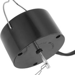 Evermall Multi-Purposes Rotatable Spinner Motor with Hanging Hook|Garden Wind Spinner Operated| Wind Spinner Motor| Rotating One Button Switch Plug in Hanging Display Motor for Wind Chimes image 3