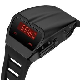 ib benlydesign BENLY Design Gladiator X7000 Benlydesign Self-Design Electronic Digital Movement Watch | Black image 2