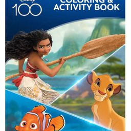 Disney 100 Colouring and Activity book D100 Colouring and Activity Books Disney mixed colouring book-17