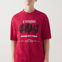 Bewakoof AIR Men Typography Printed T-shirt-image-95