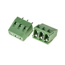 RS PRO 3 Pin PCB Terminal Block 5 mm Pitch Screw Termination, 8970812-21