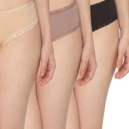 Candyskin Multicolor Cotton Bikini Panty -Pack of 3-image-92