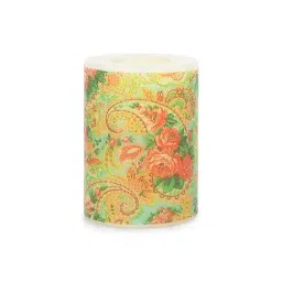 Home4U Multicolor Wax 7 cm Pillar Candle - Set of 1-40