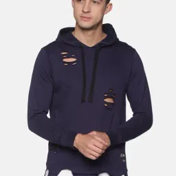Kultprit Navy Hooded T-Shirt-picture-46