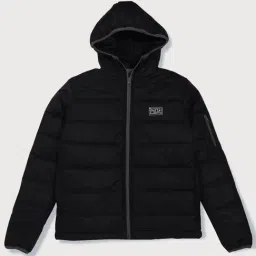 Gini & Jony Kids Black Full Sleeves Jacket-image-38