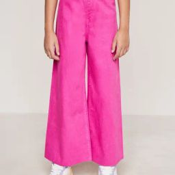 AND girl Hot Pink Cotton Regular Fit Jeans-image-29