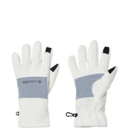 Columbia White Medium Color Block Gloves-18