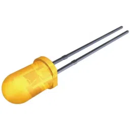 LUMEX LED, YELLOW, T-1 3/4 (5MM), 30MCD, 585NM, SSL-LX5093YD (Pack of 5)-23