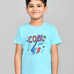 Lux Cozi Boys Printed Round Neck Pure Cotton T-shirt With Shorts-picture-39