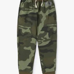 GAP Boys Green Printed Joggers-image-81