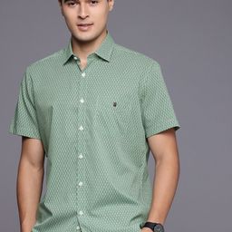 Louis Philippe Sport Slim Fit Printed Casual Shirt-picture-1