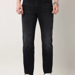 Ad By Arvind Black Slim Fit Jeans-image-73