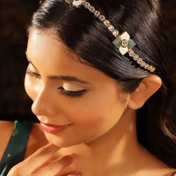 Priyaasi Classic Gold Brass Headpiece-image-88