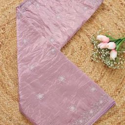 Soch Lavender Nylon Embroidered Dupatta-37