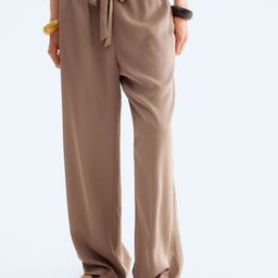 H&M Drawstring Twill Trousers-picture-2