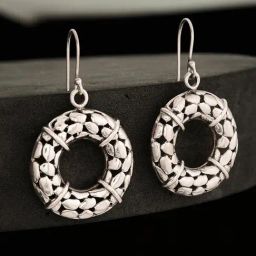 Fabindia Silver Dangler Earrings-picture-2