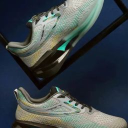 Asian Men's Grey Running Shoes-picture-41