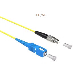 LOTA Fiber Optic Cable High-Speed Single Mode SC to FC Connector Multi Color 20 m, ‎MST-3108-LT image 4