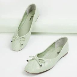 Ginger by Lifestyle Women's Green Flat Ballets-image-42