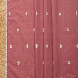 Soch Red Poly Silk Embroidered Dupatta image 3