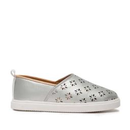 Tiny Bugs Kids Silver Casual Slip-Ons-image-92