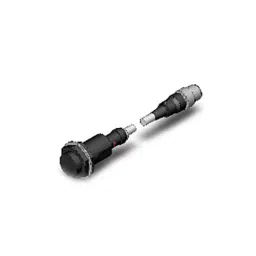 Omron Inductive Proximity Sensor, Sensing Distance 7 mm, E2EF-QX7D1-M1TGJ 0.3M-0