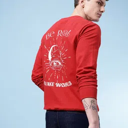 glitchez Typography Printed Round Neck Sweatshirt-picture-39