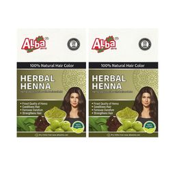 Alba Set Of 2 Herbal Henna Natural Hair Colour & Conditioner- 200 g Each-image-44