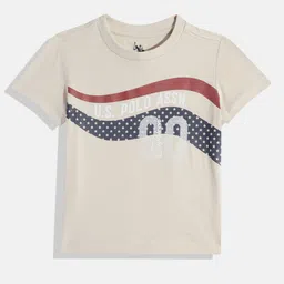 U.S. Polo Assn. Kids Boys Brand Logo Printed Pure Cotton T-shirt-picture-19