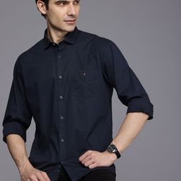 Louis Philippe Sport Slim Fit Opaque Casual Shirt-image-51