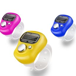 GLUN® Multiuse Finger Counter Portable Hand Finger Counting Machine Digital Head Electronic Tally Counter Pack of 3 image 1