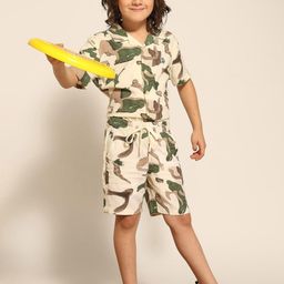 U.S. Polo Assn. Kids Boys Abstract Printed Mid-Rise Bermuda-picture-45