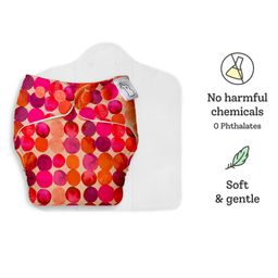 SuperBottoms UNO Cloth Diaper Lil Crush - Red-12